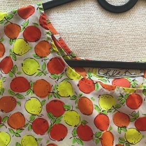 Bright and Flowwy Chloe K. Crop Shirt